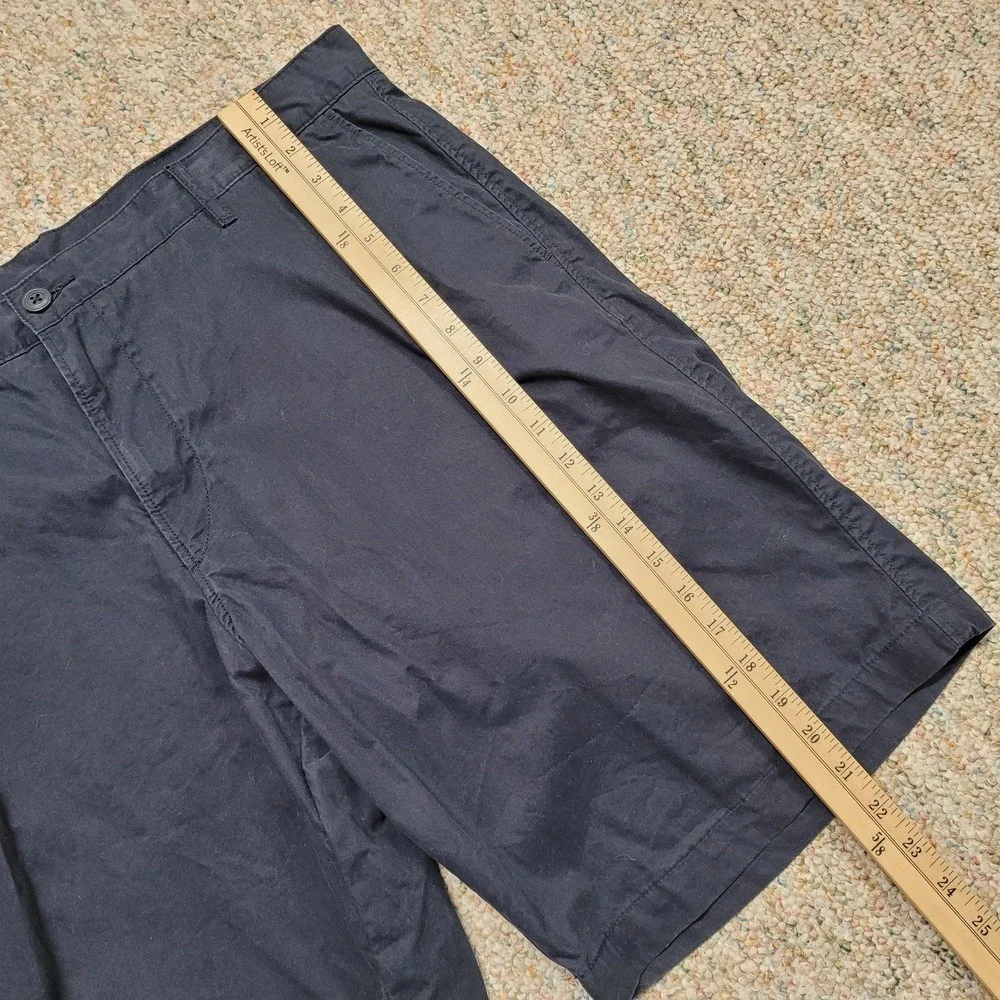 Lacoste Shorts Mens 40 Black‎ Classic Fit Chino Twill Cotton Golf Preppy Casual
